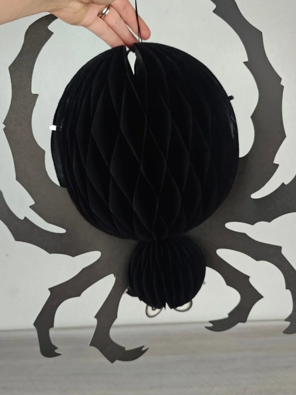 Vintage Beistle Honeycomb Spider 17